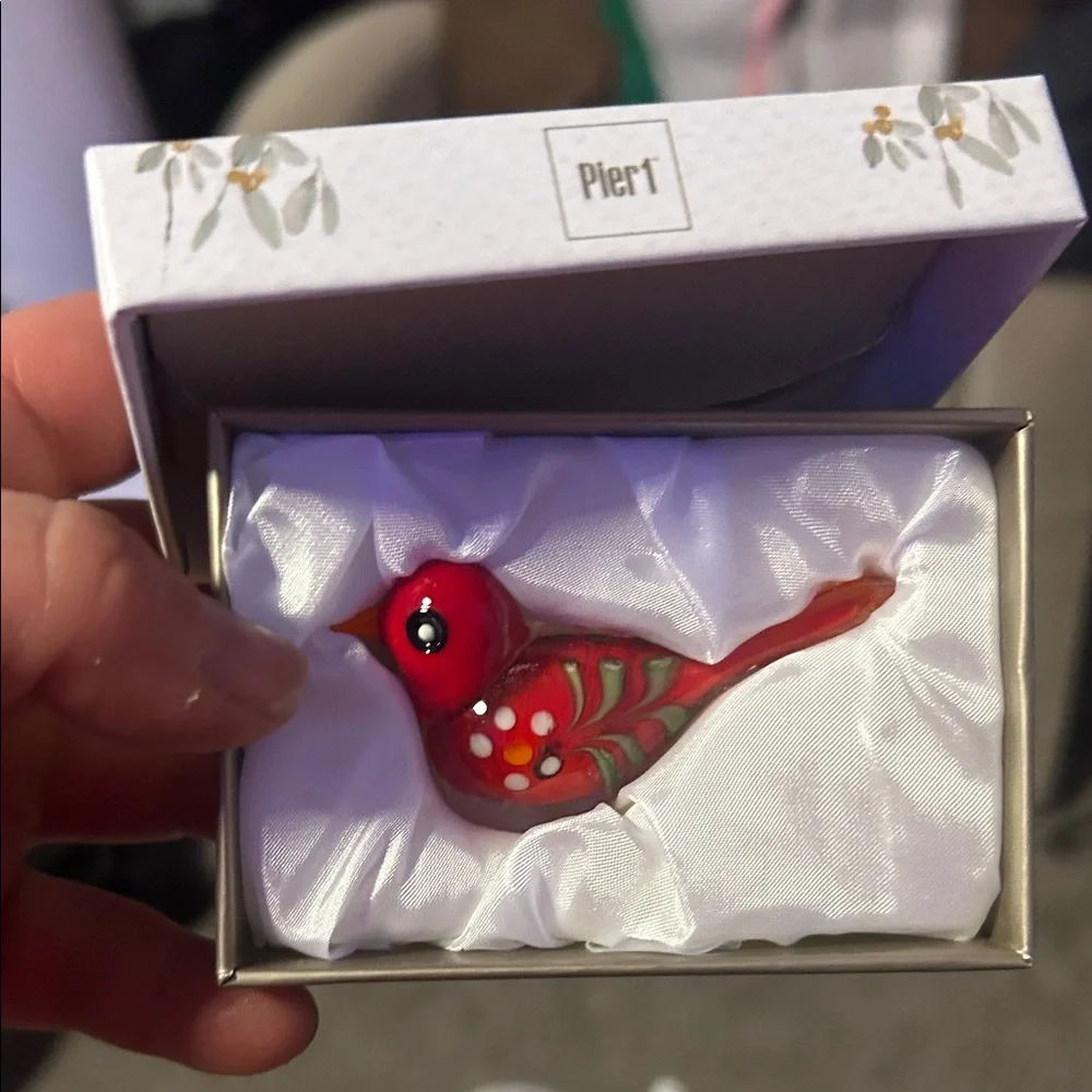 Red Bird Figurine for Pets